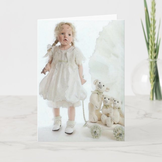 Meine Teddy-Bären Karte (Vorderseite)