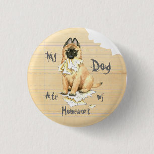 Meine Tervuren Ate Meine Hausaufgaben Button