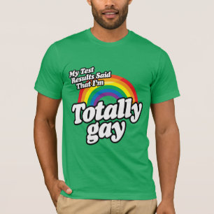 MEINE TESTERGEBNISSE SAGTEN SCHWUL T-Shirt