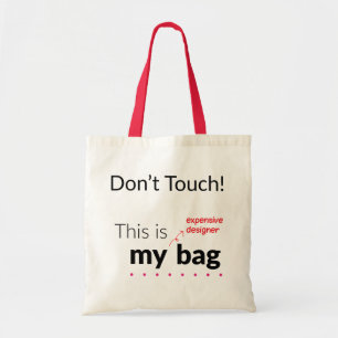 Meine teure Designer-Tasche Tragetasche