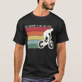 MEINE THERAPIE IST AUF DEN TRAILS-Mountainbike-Gra T-Shirt