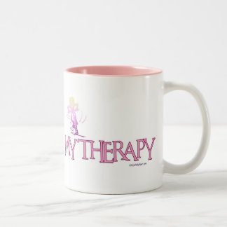 MEINE THERAPIE ZWEIFARBIGE TASSE