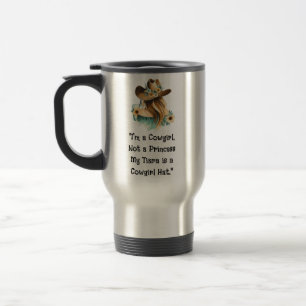 "Meine Tiara ist ein Cowgirl-Hut" Tasse