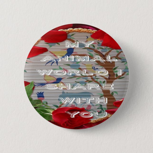 Meine Tiere Welt valentine.png Button (Vorderseite)