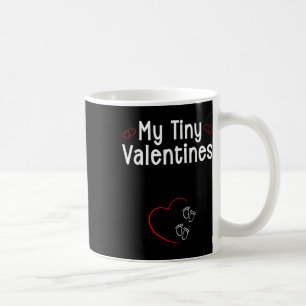 Meine Tiny Valentines Twins Baby Schwangerschaft Kaffeetasse
