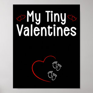 Meine Tiny Valentines Twins Byby Kids Liebe Poster