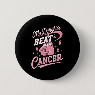 Meine Tochter beat Cancer unterstützt Brustkrebs-A Button