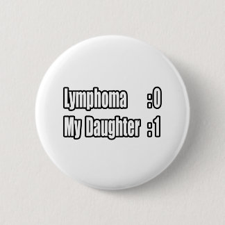 Meine Tochter Beat Lymphoma (Scoreboard) Button