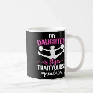 Meine Tochter Cheer Mom einer Cheerleader-Mutter C Kaffeetasse