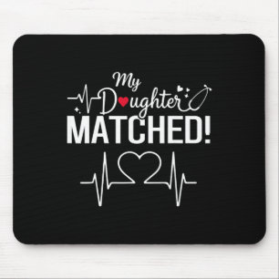 Meine Tochter hat 2026 den Residency Match Day Abs Mousepad