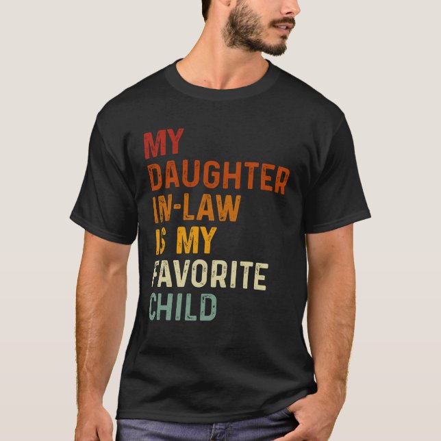 Meine Tochter im Jura ist mein Lieblingsgeschenk f T-Shirt (Vorderseite)