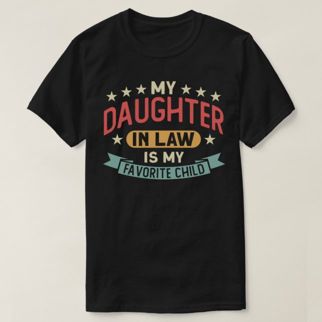 Meine Tochter im Jura ist meine liebste Tochter P T-Shirt (Design vorne)