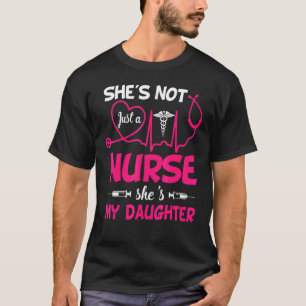 Meine Tochter ist ein Krankenschwester, der Mama-V T-Shirt