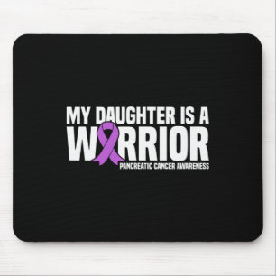 Meine Tochter ist ein kriegerisches Bauchspeicheld Mousepad