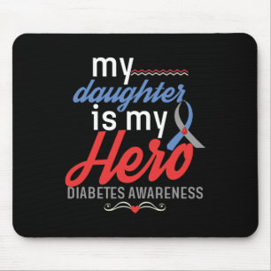 Meine Tochter ist Herausgeber meines Diabetes-Bewu Mousepad
