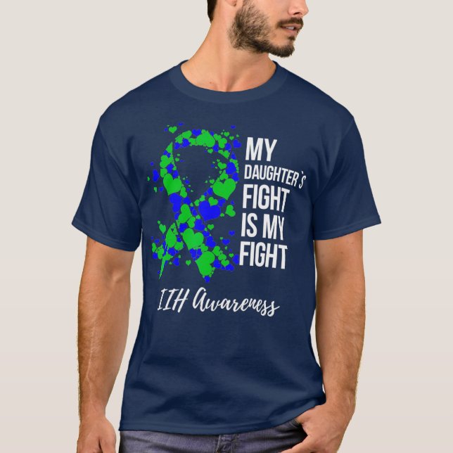 Meine Töchter kämpfen ist mein Kampf gegen das Bew T-Shirt (Vorderseite)