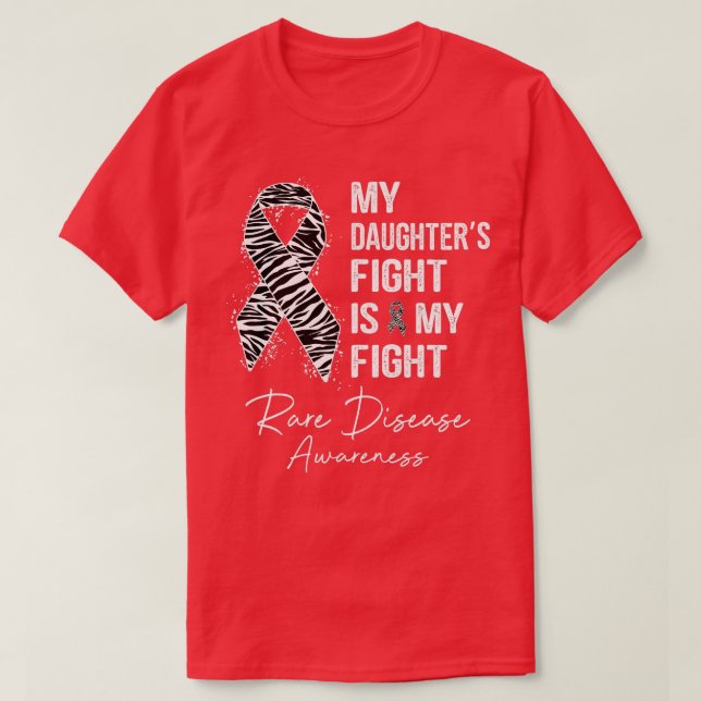 Meine Töchter kämpfen um meine seltene Krankheit i T-Shirt (Design vorne)