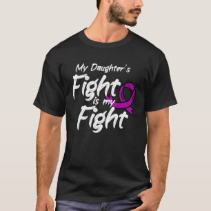 Meine Tochter kämpft gegen Lila Lupus Aware T-Shirt
