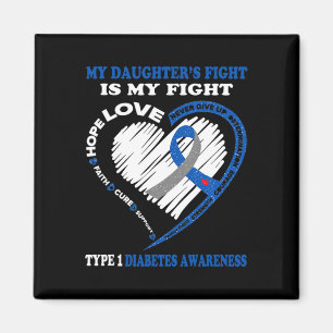 Meine Tochter kämpft gegen Typ 1 Diabetes Magnet