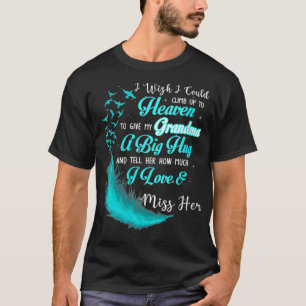 Meine Tochter lebt im Himmel, ich Liebe und vermis T-Shirt