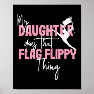 Meine Tochter macht diese Farbenwache Poster