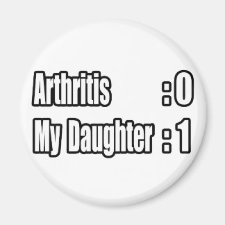 Meine Tochter schlägt Arthritis Magnet