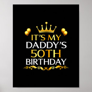 Meine Tochter wird 10 Jahre alt Alles Gute zum 10 Poster