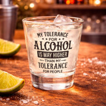 Meine Toleranz gegenüber Alkohol und Menschen