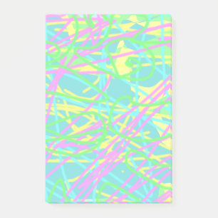 Meine Träume ausmalen Kritzelmuster Artsy Expressi Post-it Klebezettel
