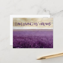 "Meine Träume leben" Motivation Affirmation