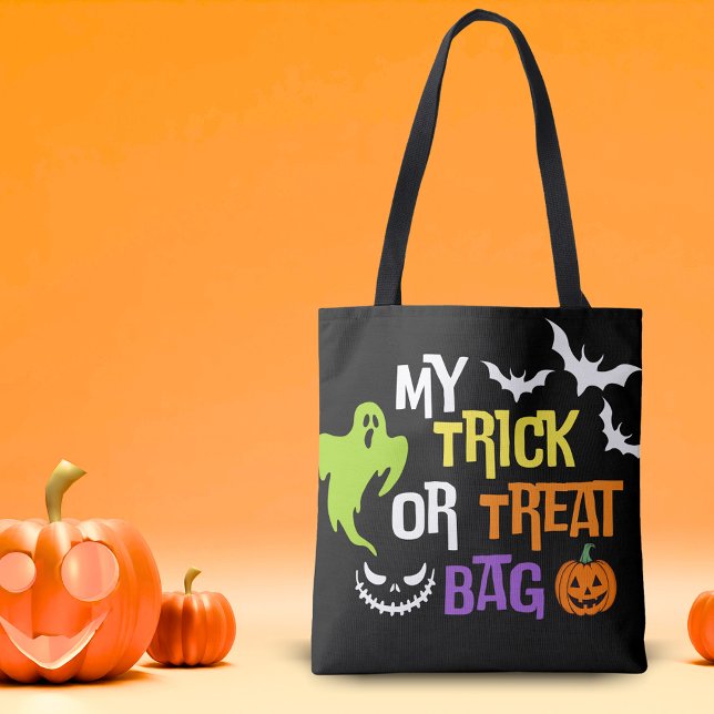 Meine Trick- oder Treatbag-Tasche Halloween Spooky Tasche (My Trick Or Treat Bag Quote Halloween Tote Bag)