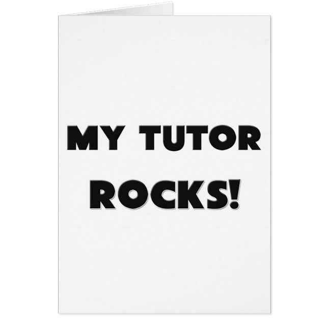 MEINE Tutor FELSEN! (Vorne)