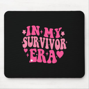 Meine Überlebenszeit Ära Brustkrebs Bewusstsein Re Mousepad