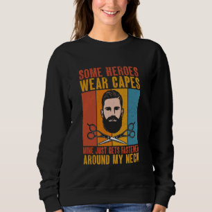 Meine Uhr wird gerade um meinen Nackenbarber gesch Sweatshirt