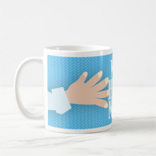 Meine Umarmung Süße Cartoon-Spaß-Slogan-Kunst Spaß Kaffeetasse