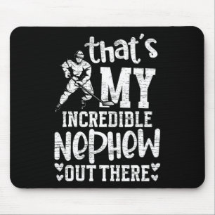 Meine unglaubliche Neffe Hockey-Tante eines Hockey Mousepad