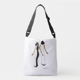 Meine Unterschriften-Mode Kunst-Crossbody Tragetaschen Mit Langen Trägern