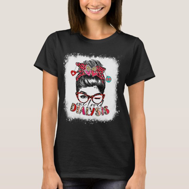 Meine Valentine nennt mich Mama, die Mama und mich T-Shirt (Vorderseite)