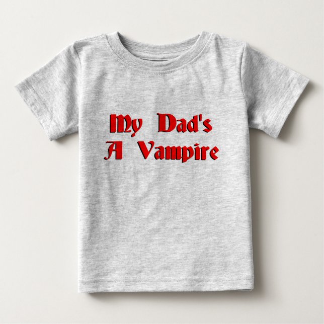 Meine Väter ein Vampire Baby T-shirt (Vorderseite)
