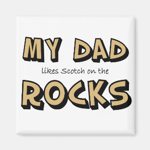 Meine Vater-Felsen Magnet