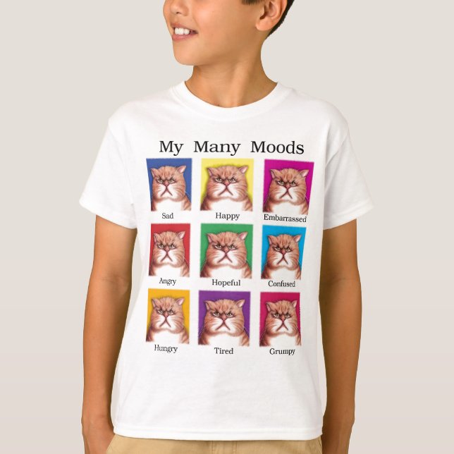 Meine vielen Stimmungen T-Shirt (Vorderseite)