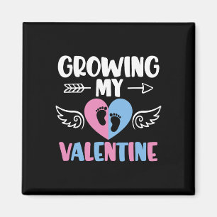 Meine wachsende Liebe zum Valentinstag Süße Schwan Magnet
