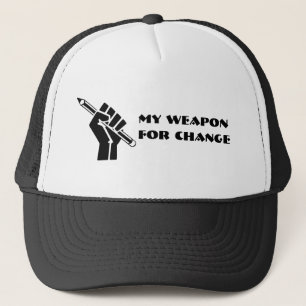 Meine Waffe für den Wandel Truckerkappe