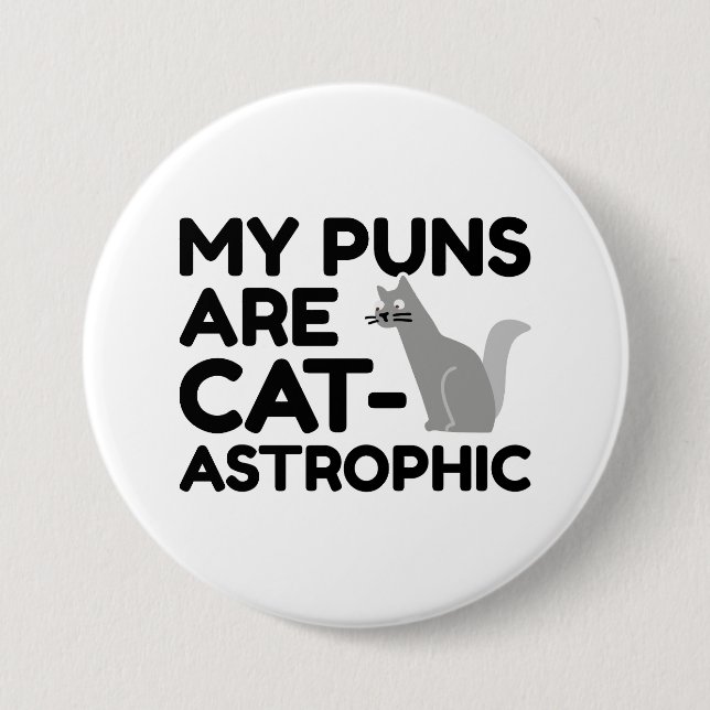 Meine Waffen sind katastrophal Button (Vorderseite)