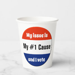 Meine Wählerin für das Thema Pappbecher