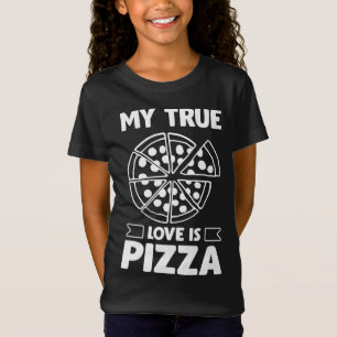 Meine wahre Liebe ist Pizza - Funny Valentine Day T-Shirt