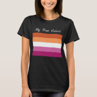Meine wahren Farben, LGBTQ+, lesbische Flaggenfarb