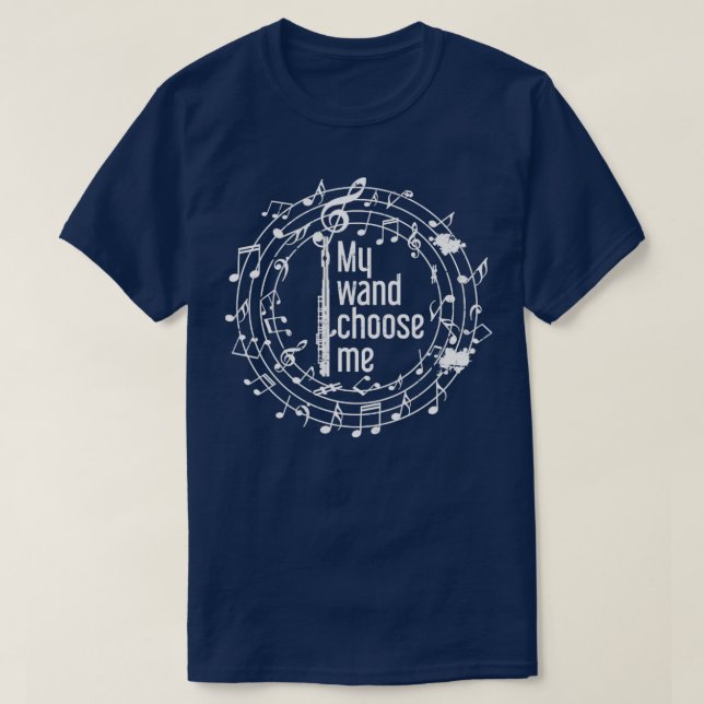 Meine Wand wähle mich flach T-Shirt (Design vorne)