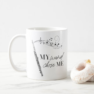 Meine Wand wählte mir schwarz-weiß Typografie Kaffeetasse