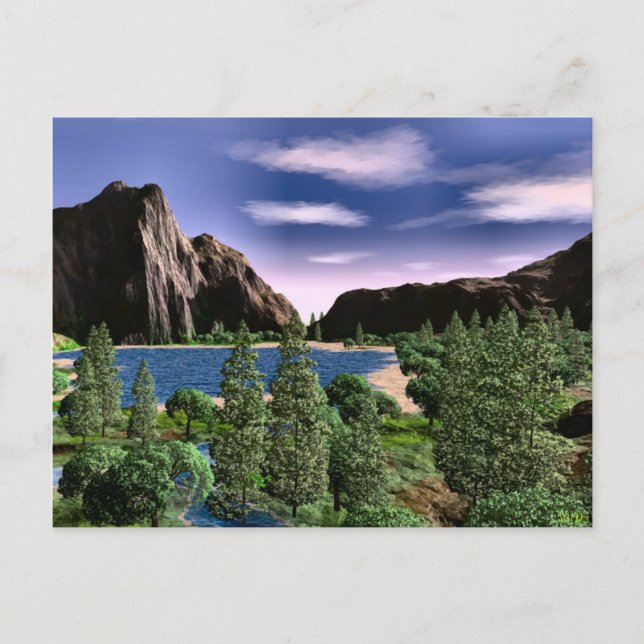 Meine Wanderpostkarte Postkarte (Vorderseite)